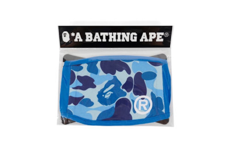 BAPE ABC Camo Mask Blue