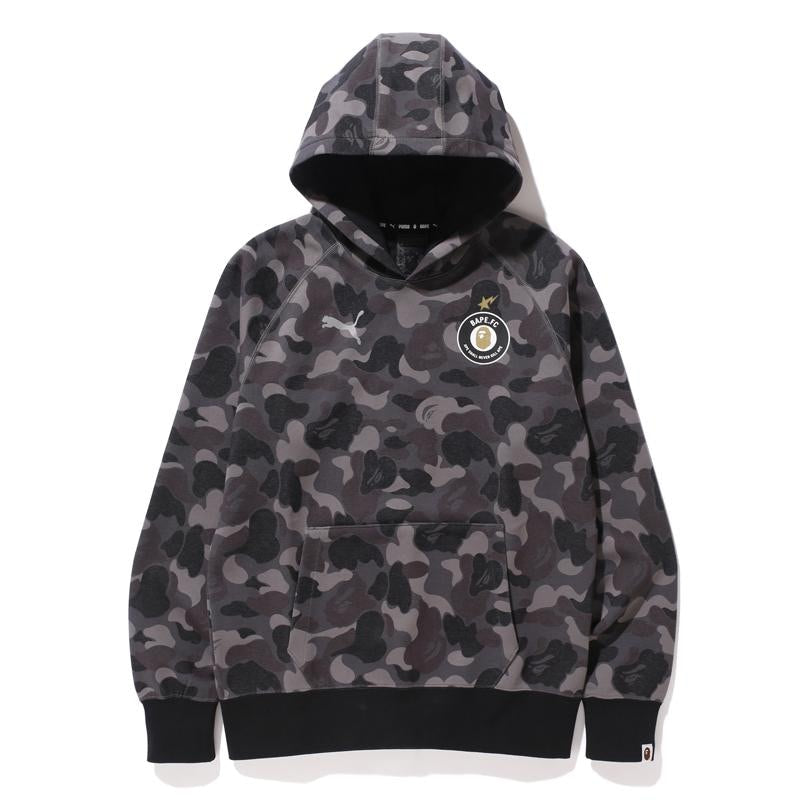 BAPE X Puma ABC Camo Pullover Hoodie Black
