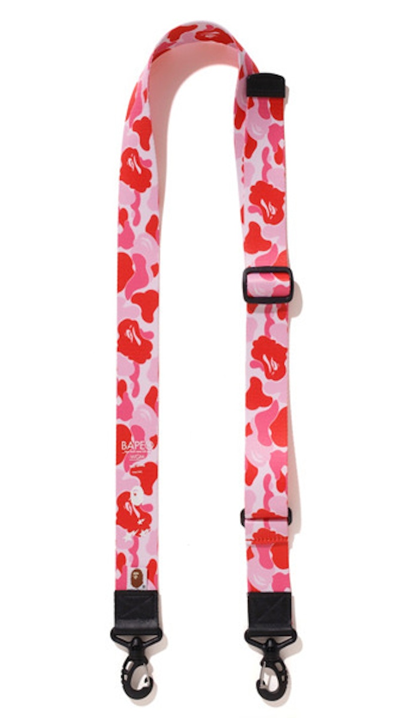 BAPE ABC Shoulder Wide Strap Pink