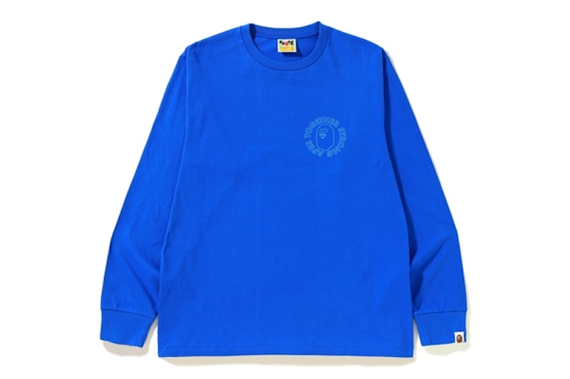 BAPE ATS Circle LS Tee Blue