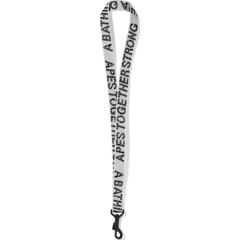 BAPE ATS Neck Strap White
