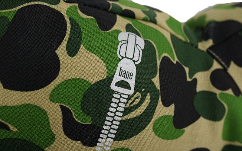 BAPE Medicom Abc Bear Cushion Green