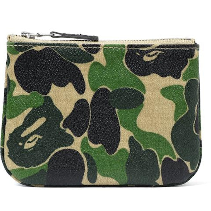 BAPE Abc Canvas Wallet (S) Green