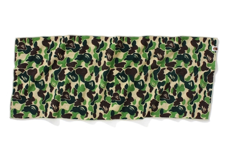 BAPE ABC Sport Towel Green