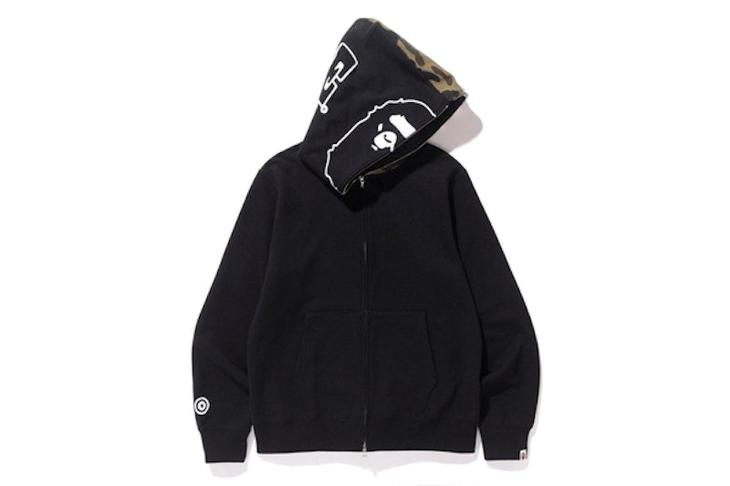BAPE Ape Full Zip Hoodie Black