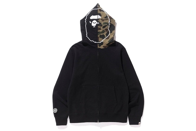 BAPE Ape Full Zip Hoodie Black