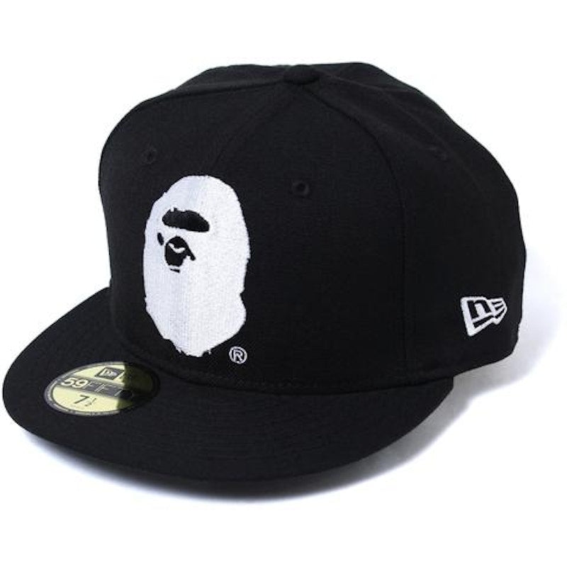 BAPE Ape Head New Era Cap M Black