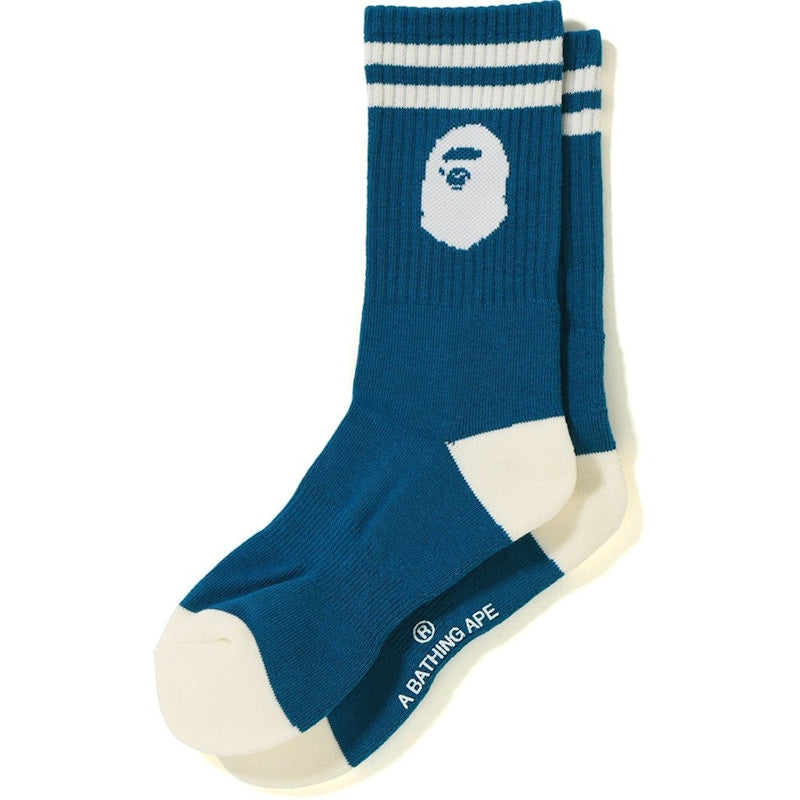 BAPE Ape Head Socks Green