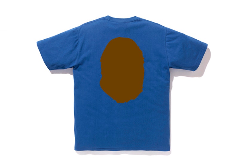 BAPE Ape Head Tee Blue