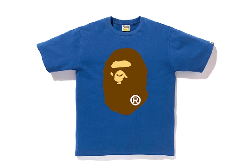 BAPE Ape Head Tee Blue