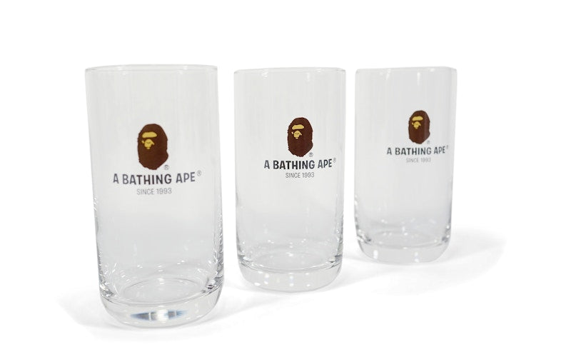 BAPE Apehead Cup Set Clear