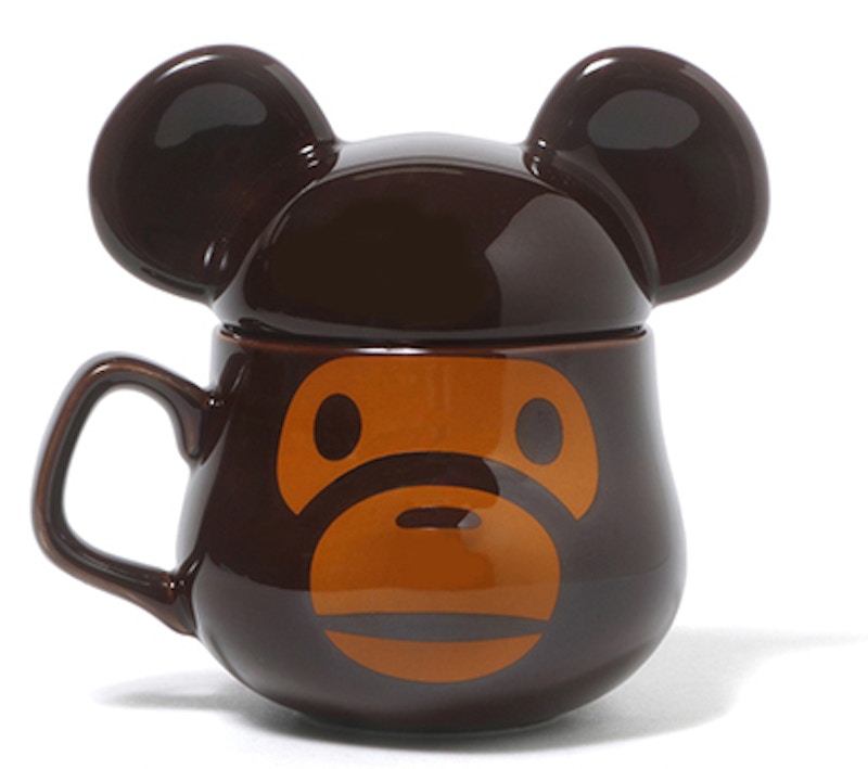 BAPE Baby Milo Bear Mug Brown