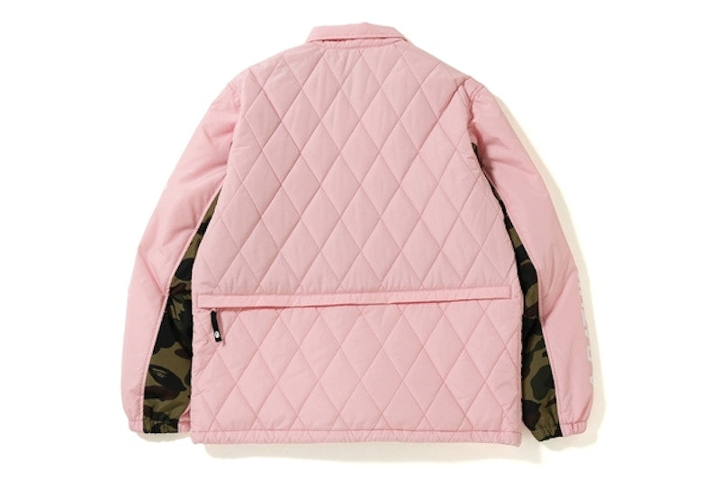 BAPE Back Pocket Wide Coach Jacket Pink