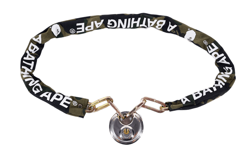 BAPE 1st Camo BMX Chain Lock Lock Green