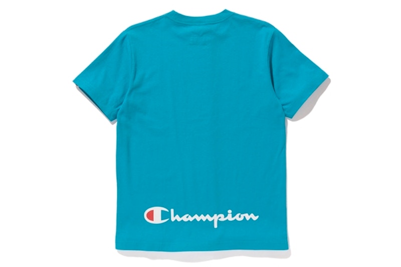 BAPE Champion Tee Championtee Blue