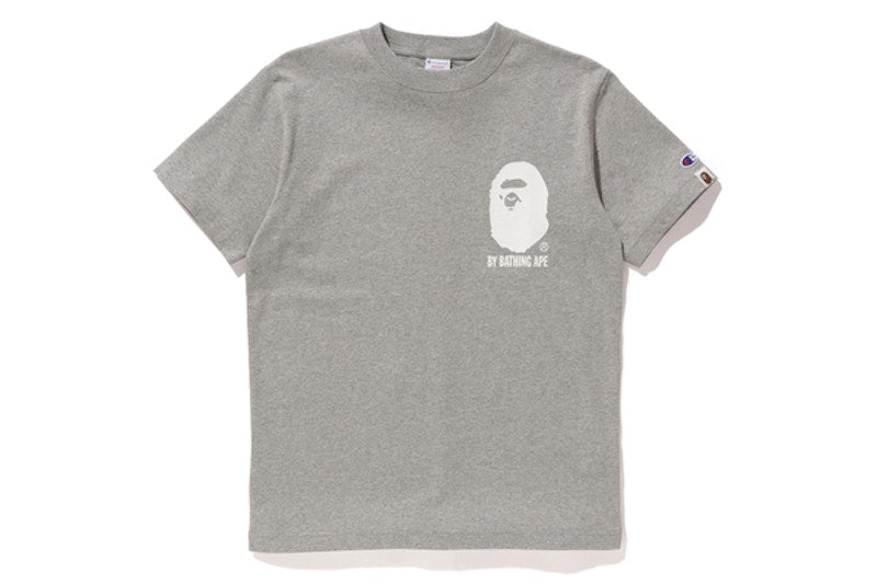 BAPE Champion Tee Championtee Grey
