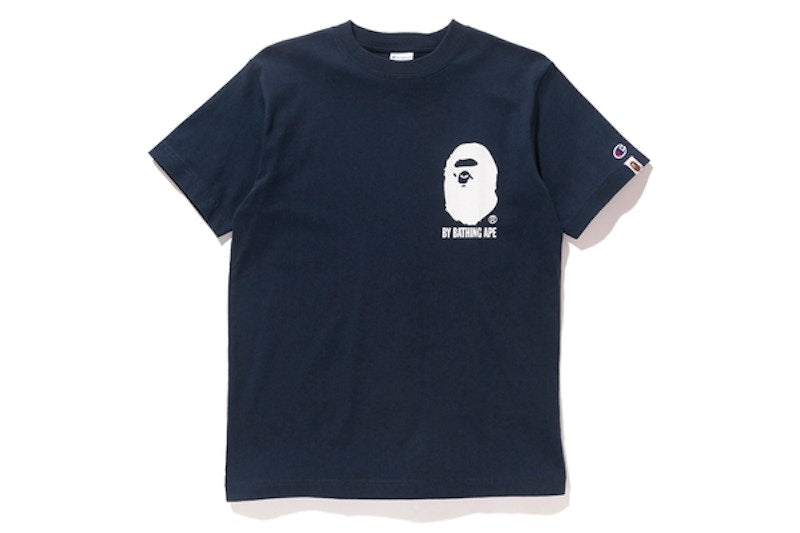 BAPE Champion Tee Championtee Navy