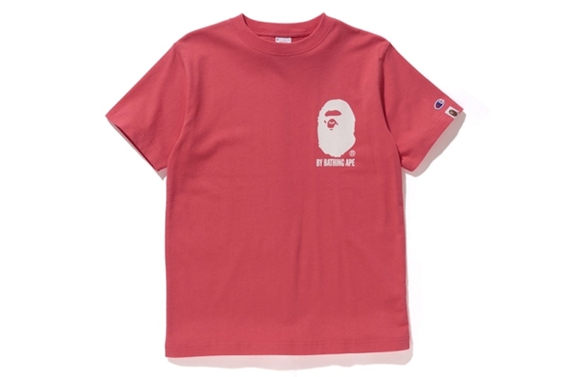 BAPE Champion Tee Championtee Pink