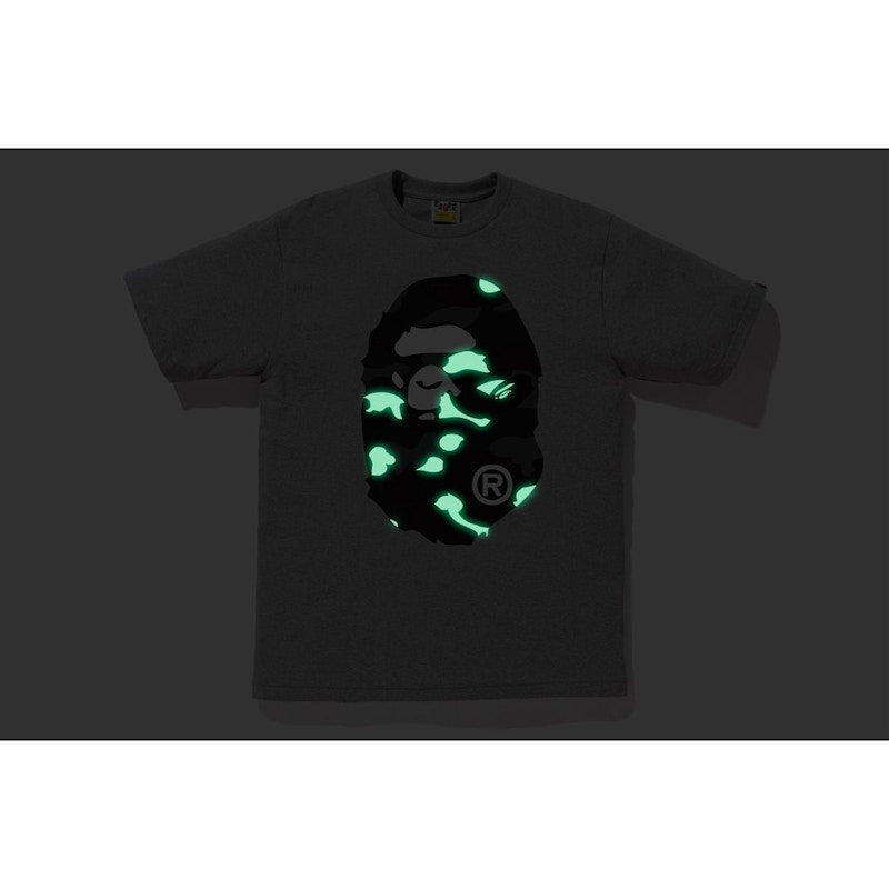BAPE City Camo Big Ape Head Tee Grey/Black