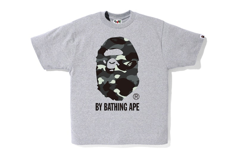 BAPE City Camo By Bathing Tee Gray
