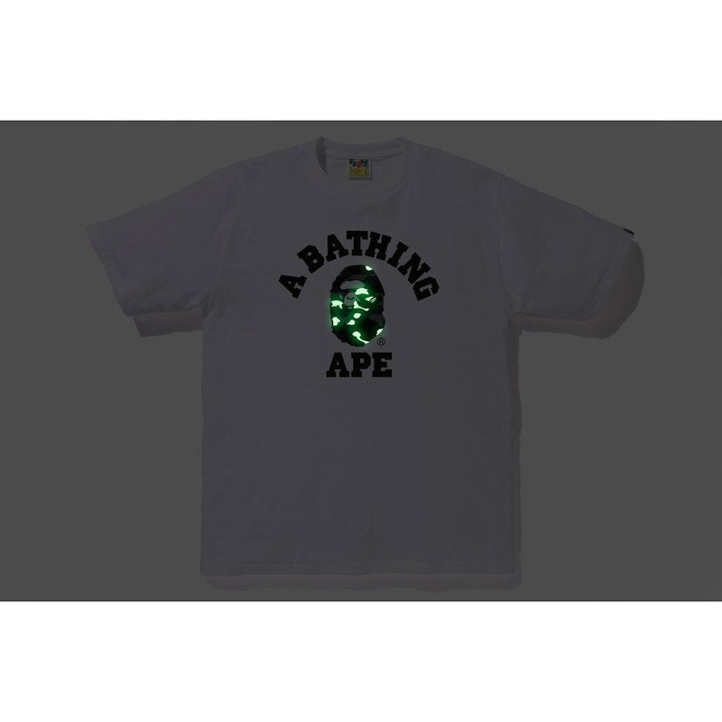 BAPE City Camo College Tee White/Black
