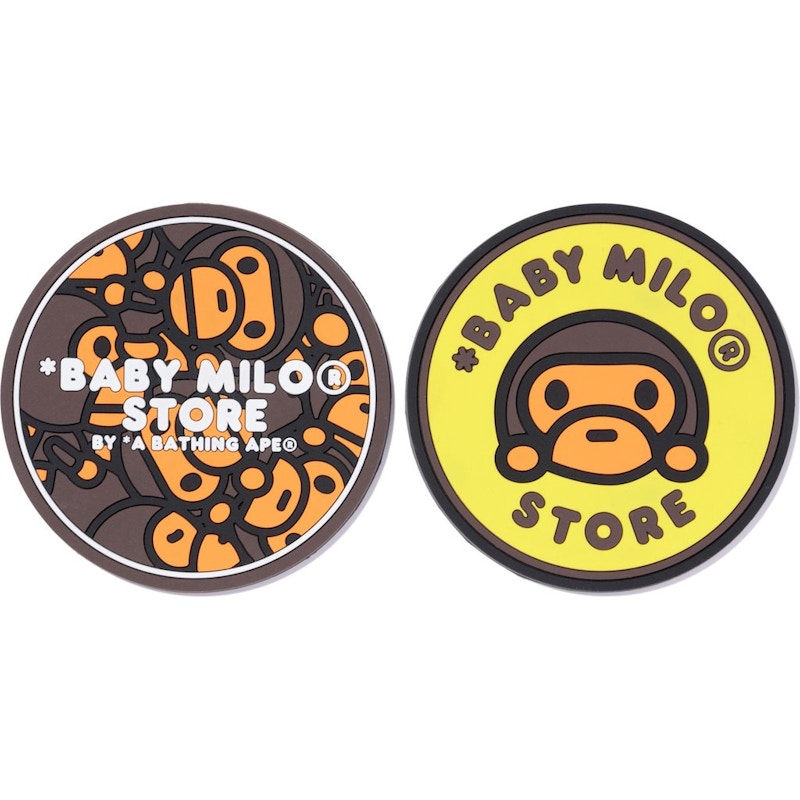 BAPE Coaster Rubber Abm Black