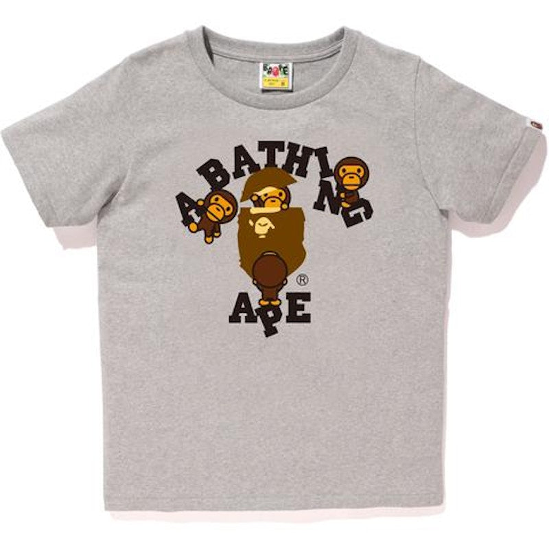BAPE College Milo Tee Tee (Ladies) Gray