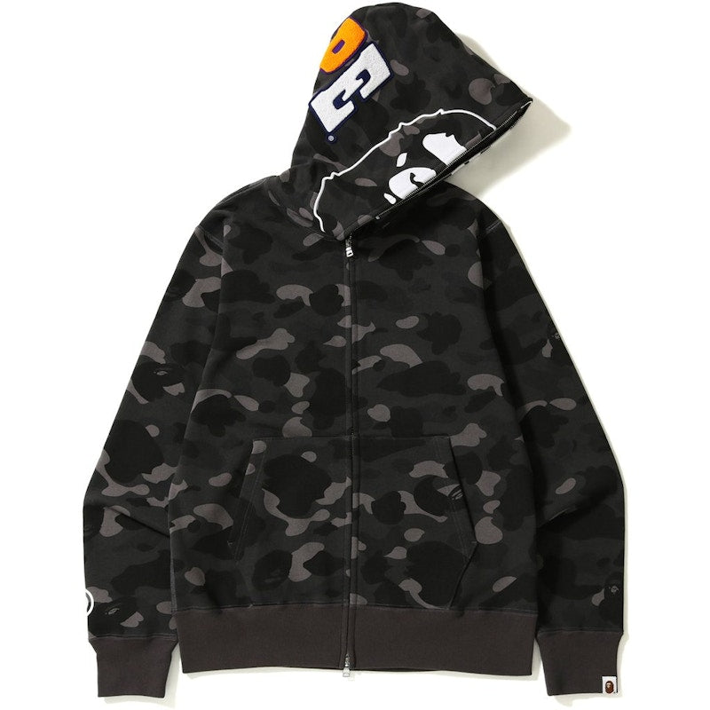 BAPE Color Camo 2nd Ape Hoodie Black