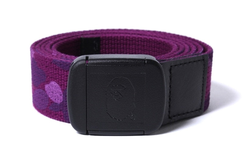 BAPE Color Camo Gi Belt Purple Camo