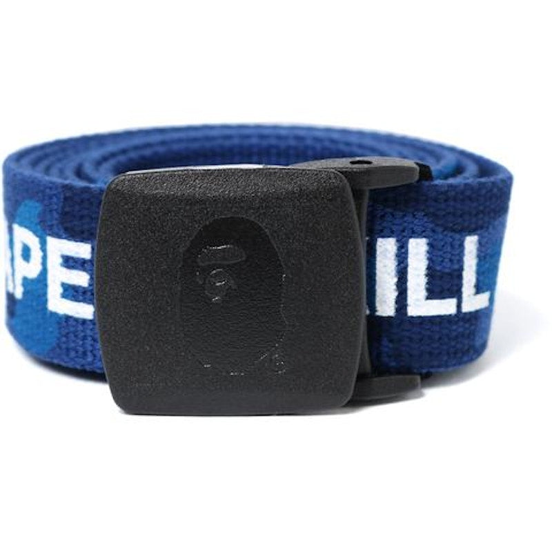 BAPE Color Camo Logo Gi Belt Belt Blue
