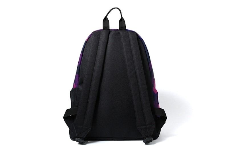 BAPE Color Camo Shark Day Pack Purple
