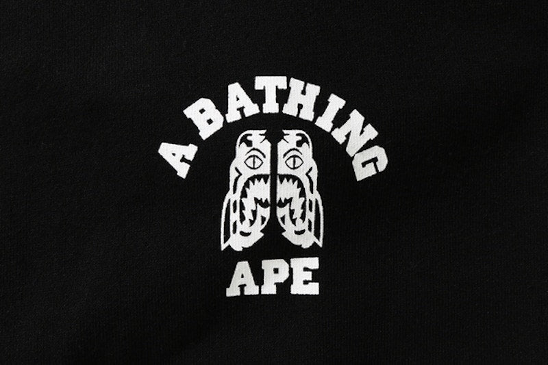 BAPE Color Camo Tiger Shark Crewneck Red