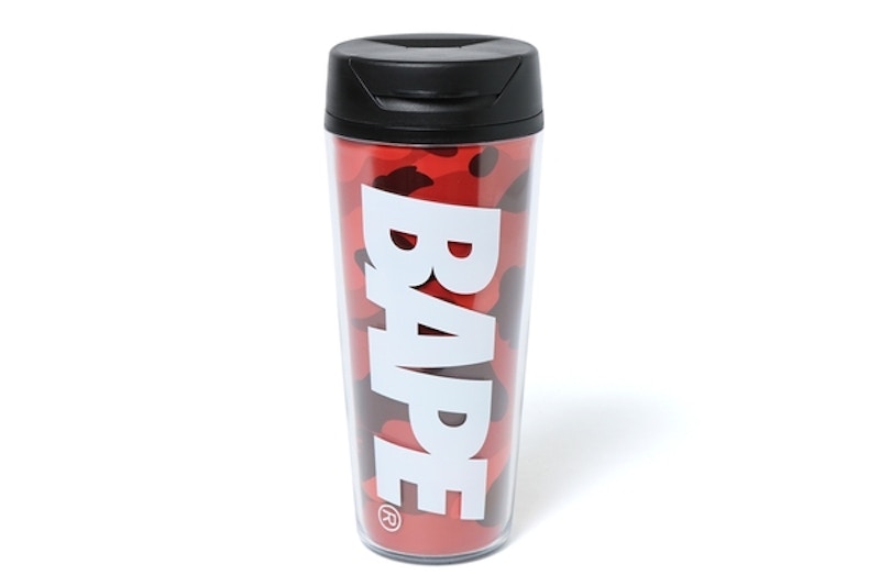 BAPE Color Camo Tumbler Red