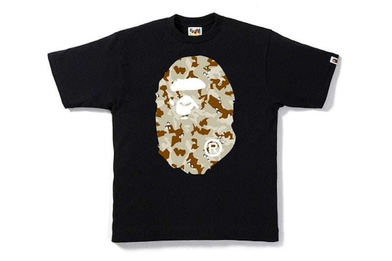 BAPE Desert Camo Big Ape Head Tee Black/Brown