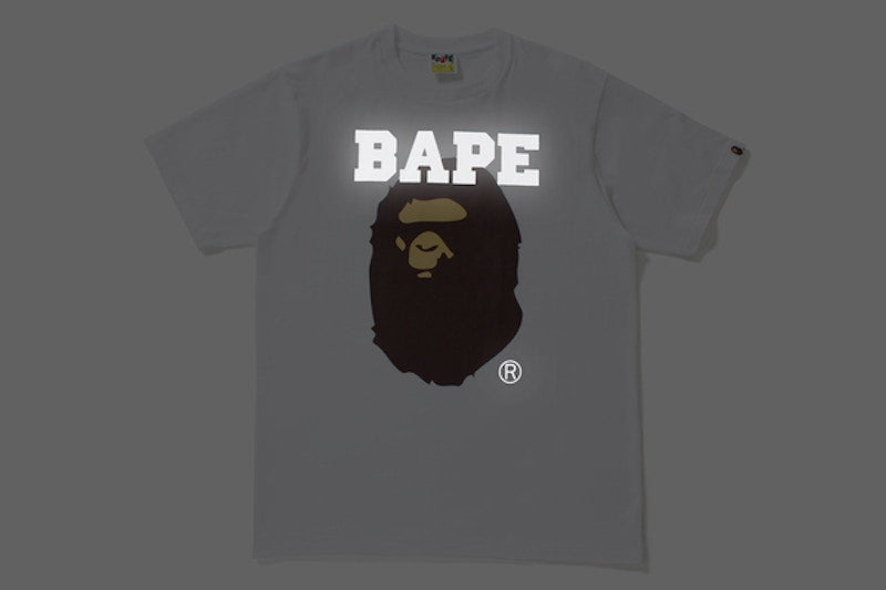 BAPE Face Over Tee White