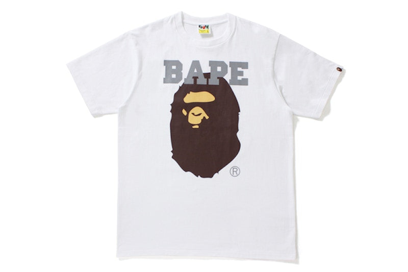 BAPE Face Over Tee White