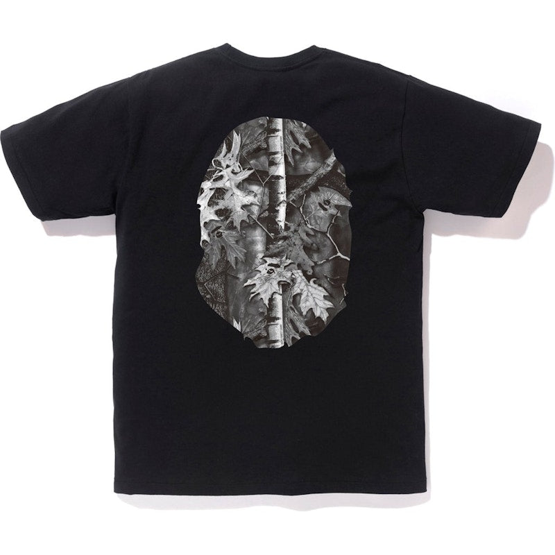 BAPE Forest Camo Big Ape Head Tee Black/Black