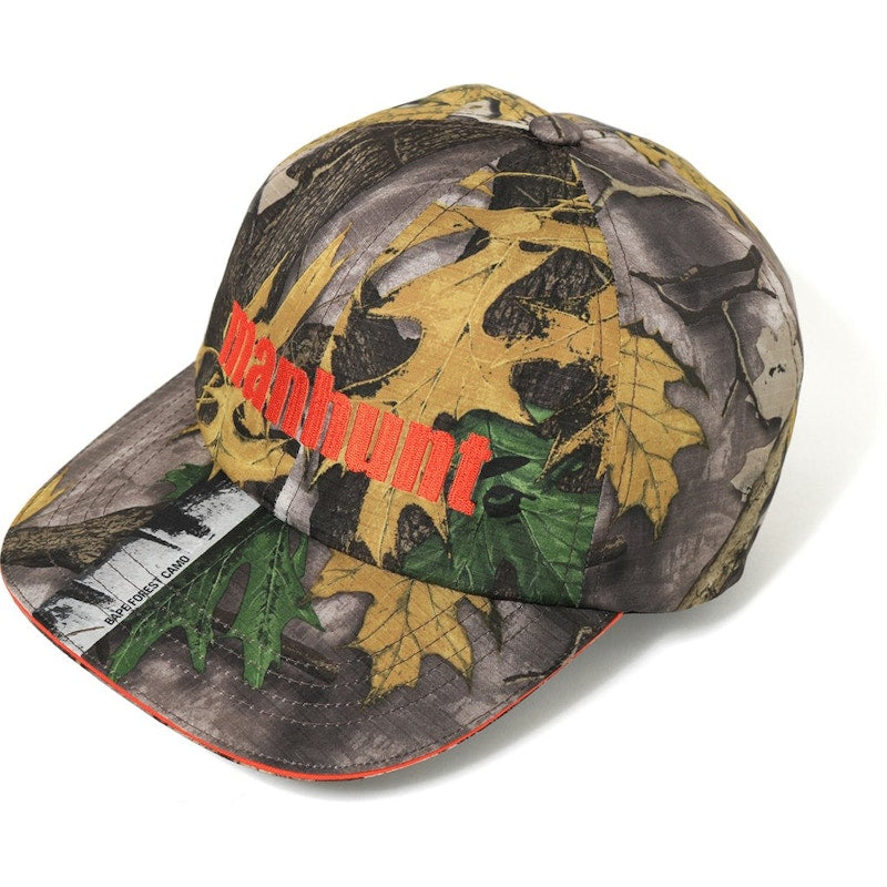 BAPE Forest Camo Panel Cap Beige