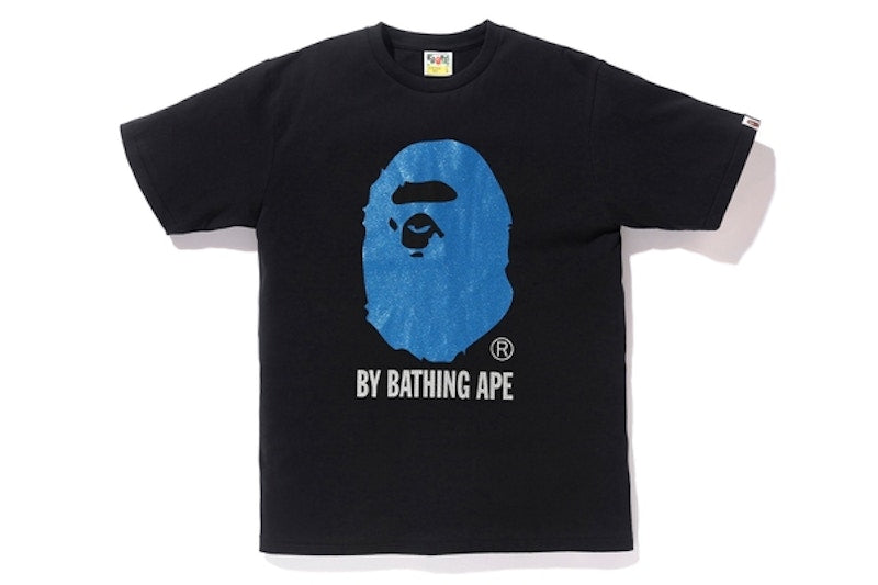 BAPE Glitter By Bathing Tee Black/Blue