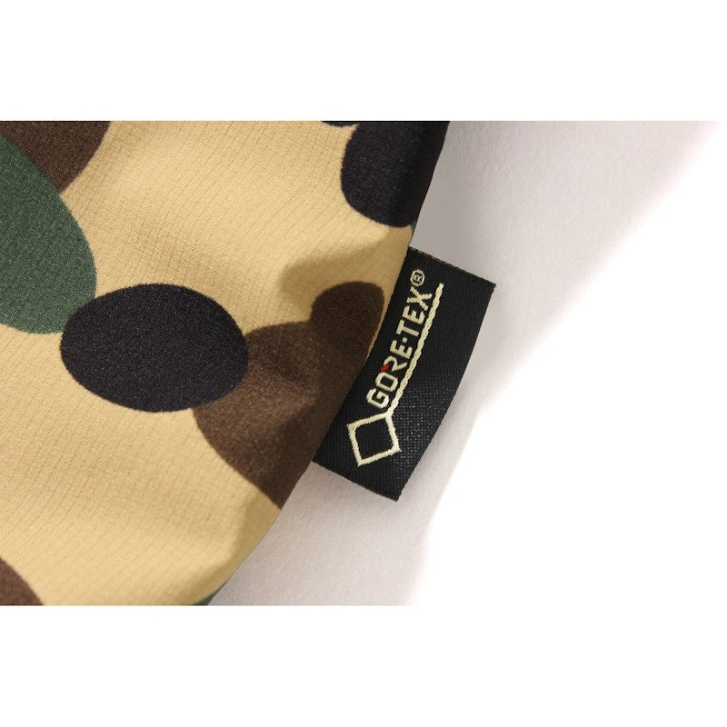 BAPE Gore-Tex 1st Camo Long Hoodie Jacket Jacket Yellow