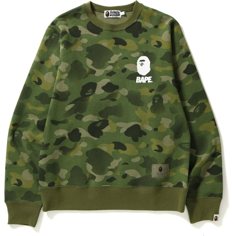 BAPE Gradation Camo Crewneck Crewneck Green