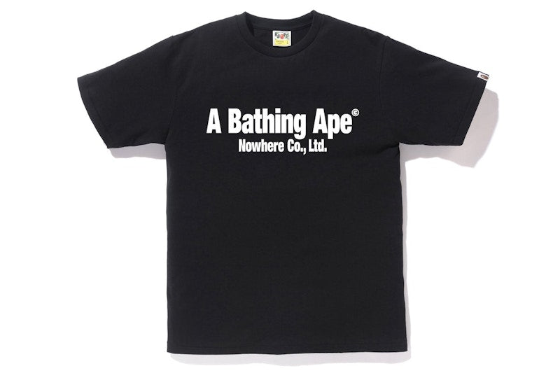BAPE Handle With Care Tee Black