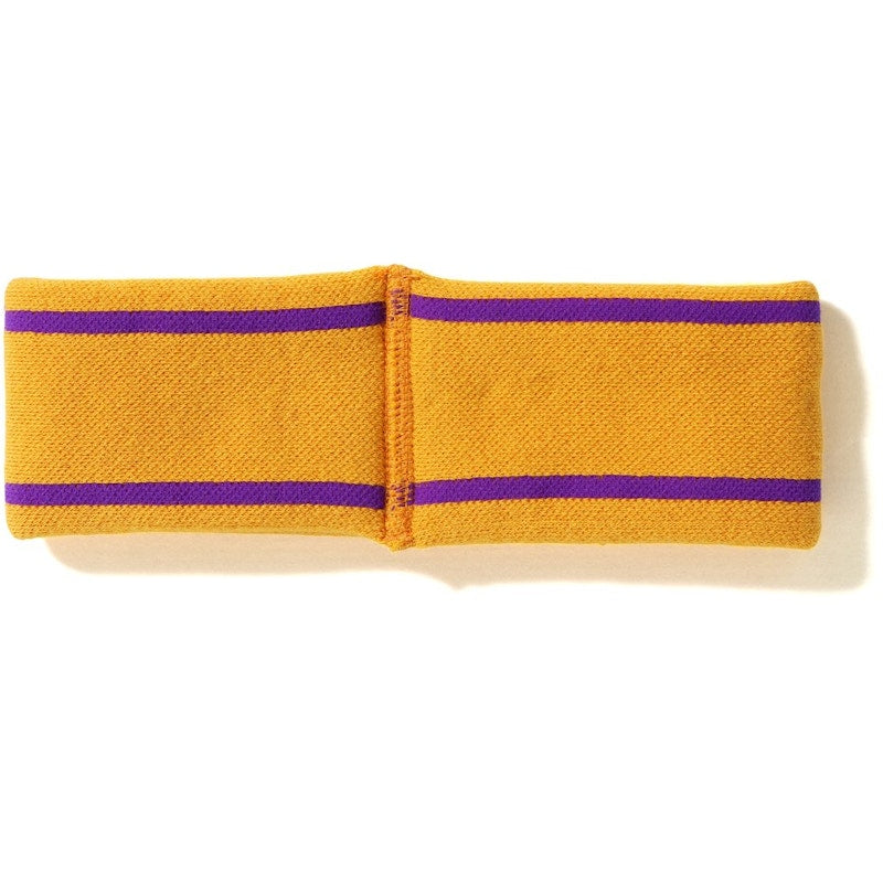 BAPE Logo Headband Yellow