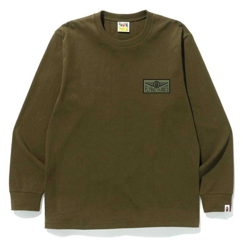 BAPE Hunting Long Sleeve Tee Olive