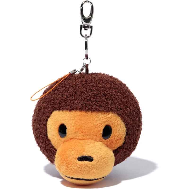 BAPE Keychain Fc Plush Milo Brown