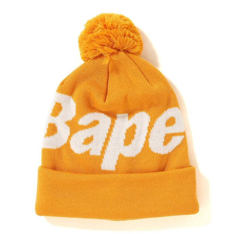 BAPE Knit Cap Yellow
