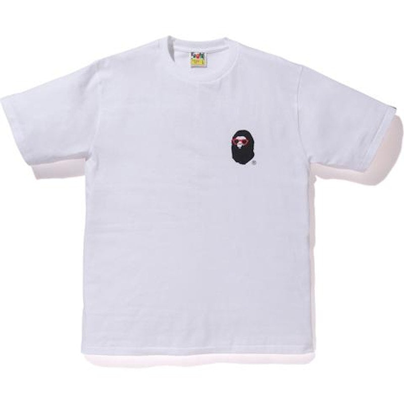 BAPE La College Back Print Tee Tee Red