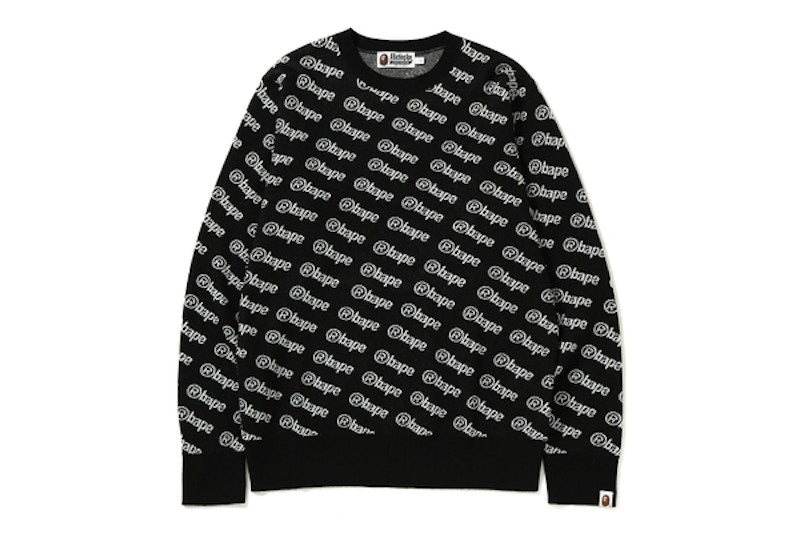 BAPE Logo Knit Black