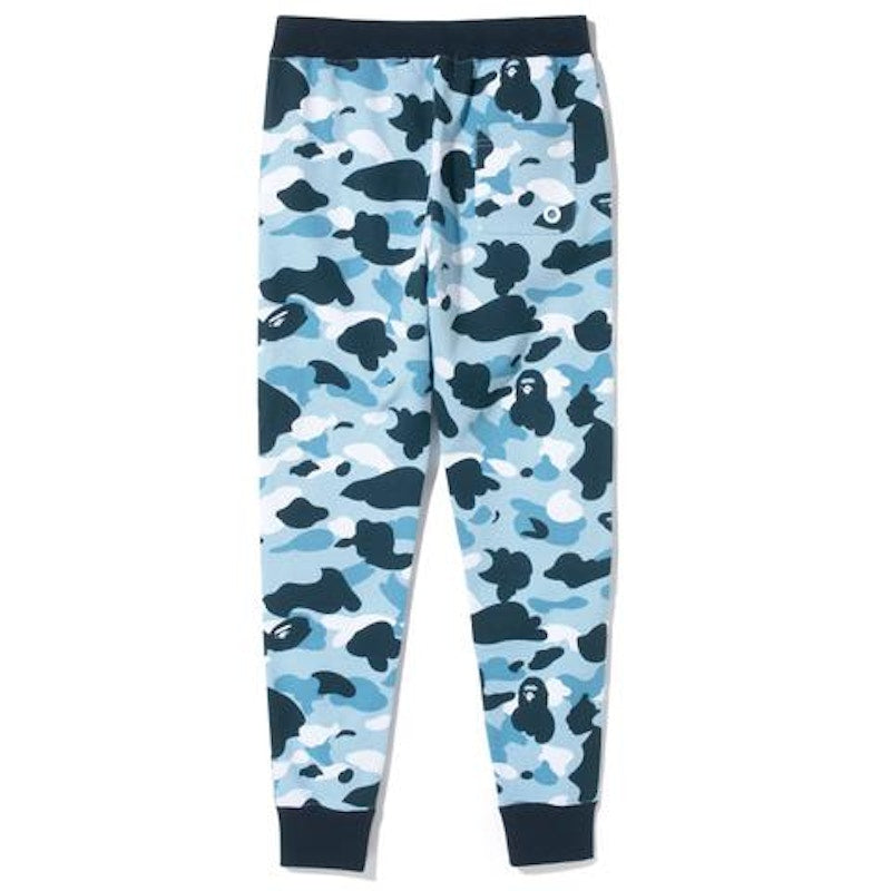 BAPE Marine Camo Slim Sweat Pants Pants (Ladies) Sax