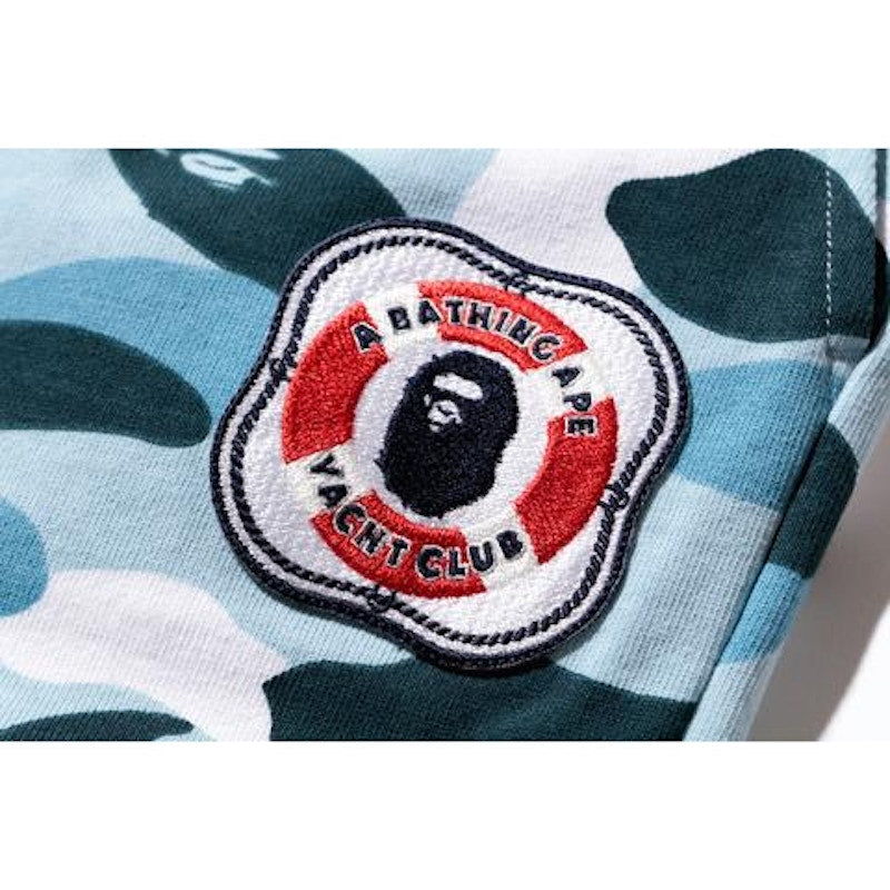 BAPE Marine Camo Slim Sweat Pants Pants (Ladies) Sax